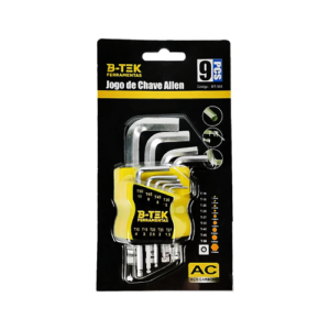 KIT CHAVES ALLEN 9 PÇS B-TEK BT-385
