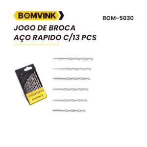 JOGO DE BROCA BONVINK BOM-5030