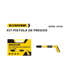 KIT PISTOLA DE PREGOS BOMVINK BOM-3628