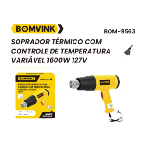 SOPRADOR TÉRMICO 1600W 127V BOMVINK BOM-9563