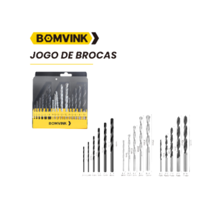 JOGO DE BROCAS BOMVINK BOM-5008