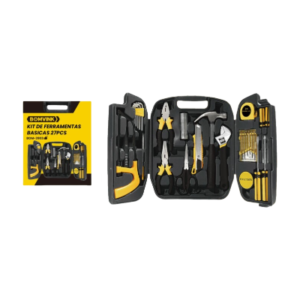 KIT DE FERRAMENTAS BASICAS 27PCS BOMVINK BOM-3903