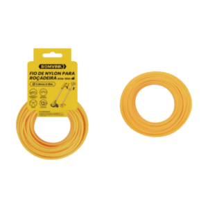 FIO DE NYLON PARA ROÇADEIRA BOMVINK BOM-5561