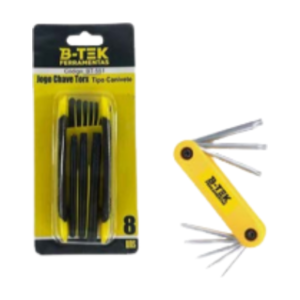 JOGO DE CHAVE TORX  B-TEK BT-551