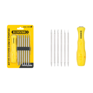 KIT DE CHAVES COM 12 PONTASBOMVINK BOM-3105